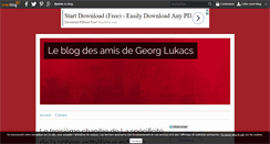 Desktop Screenshot of amisgeorglukacs.over-blog.com