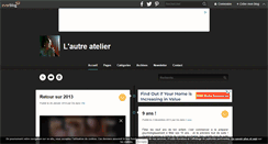 Desktop Screenshot of lautreatelier.over-blog.com