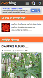 Mobile Screenshot of desfleursparmillier.over-blog.com