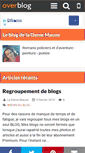 Mobile Screenshot of ecrimaniaetpeinture.over-blog.com