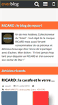 Mobile Screenshot of le-ricard-mon-hobby.over-blog.fr