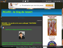 Tablet Screenshot of le-ricard-mon-hobby.over-blog.fr