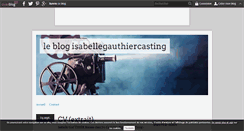 Desktop Screenshot of isabellegauthiercasting.over-blog.com