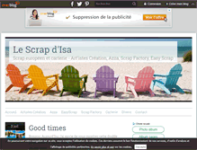 Tablet Screenshot of lescrapdisa.over-blog.com