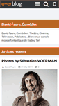 Mobile Screenshot of davidfaure.over-blog.com