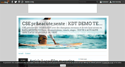 Desktop Screenshot of csekdt.over-blog.com