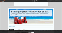 Desktop Screenshot of la-balade-du-voilier-tibure.over-blog.com