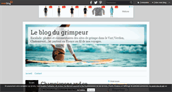 Desktop Screenshot of grimpeur-forever.over-blog.com
