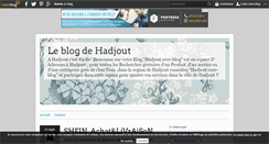 Desktop Screenshot of hadjout.over-blog.com
