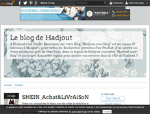 Tablet Screenshot of hadjout.over-blog.com