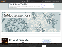 Tablet Screenshot of latina-mora.over-blog.com