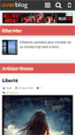 Mobile Screenshot of effet-mer.over-blog.com