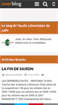 Mobile Screenshot of judoclublacalmette.over-blog.com