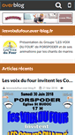 Mobile Screenshot of lesvoixdufour.over-blog.fr