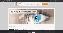 Desktop Screenshot of instepmarmande.over-blog.com