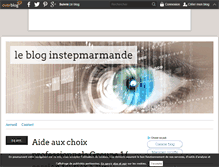 Tablet Screenshot of instepmarmande.over-blog.com