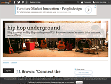 Tablet Screenshot of hiphopunderground.over-blog.com