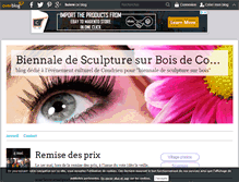 Tablet Screenshot of biennaledesculpturesurboisdecondrieu.over-blog.com