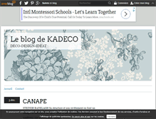 Tablet Screenshot of kadeco.over-blog.fr