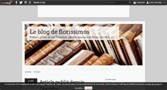 Desktop Screenshot of florissimos.over-blog.com