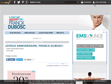 Tablet Screenshot of franckdubosc.over-blog.com