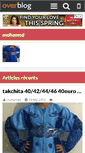 Mobile Screenshot of caftantakchita.over-blog.com