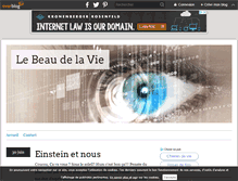 Tablet Screenshot of lebeaudelavie.over-blog.com