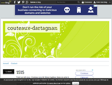 Tablet Screenshot of couteaux-dartagnan.over-blog.com