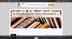 Desktop Screenshot of construction-contemporaine.over-blog.com