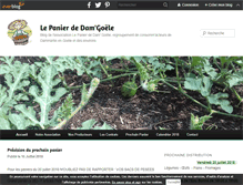 Tablet Screenshot of lepanierdedamgoele.over-blog.com