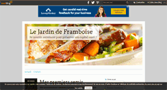 Desktop Screenshot of lejardindeframboise.over-blog.com