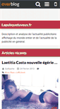 Mobile Screenshot of lapubquetuveux.over-blog.com