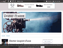 Tablet Screenshot of dexter-france.over-blog.fr