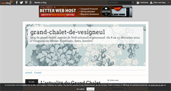 Desktop Screenshot of grand-chalet-de-vesigneul.over-blog.com