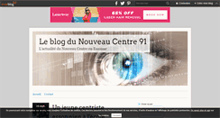 Desktop Screenshot of le-nouveaucentre91.over-blog.com