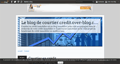 Desktop Screenshot of courtier.credit.over-blog.com