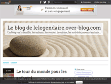 Tablet Screenshot of lelegendaire.over-blog.com