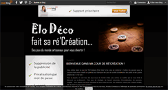 Desktop Screenshot of elodeco-recreation.over-blog.fr