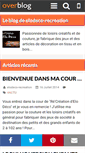 Mobile Screenshot of elodeco-recreation.over-blog.fr