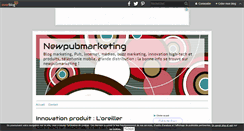 Desktop Screenshot of newpubmarketing.over-blog.fr