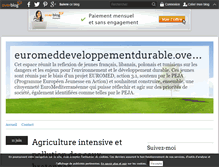 Tablet Screenshot of euromeddeveloppementdurable.over-blog.com