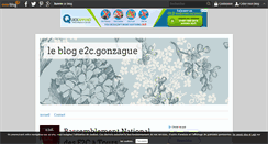 Desktop Screenshot of e2c.gonzague.over-blog.com