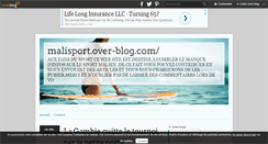 Desktop Screenshot of malisport.over-blog.com