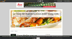 Desktop Screenshot of marjecuisine.over-blog.com