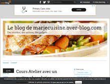 Tablet Screenshot of marjecuisine.over-blog.com