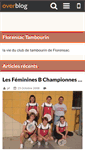 Mobile Screenshot of florensac.tambourin.over-blog.com