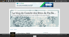 Desktop Screenshot of comitefetesfixstgeneys.over-blog.com