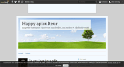 Desktop Screenshot of happy-apiculteur.over-blog.com