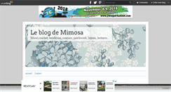 Desktop Screenshot of bleumimosa.over-blog.fr