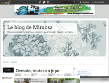 Tablet Screenshot of bleumimosa.over-blog.fr